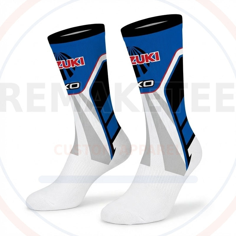 RemakeTee Custom Vintage Retro VMX Racing Socks 067