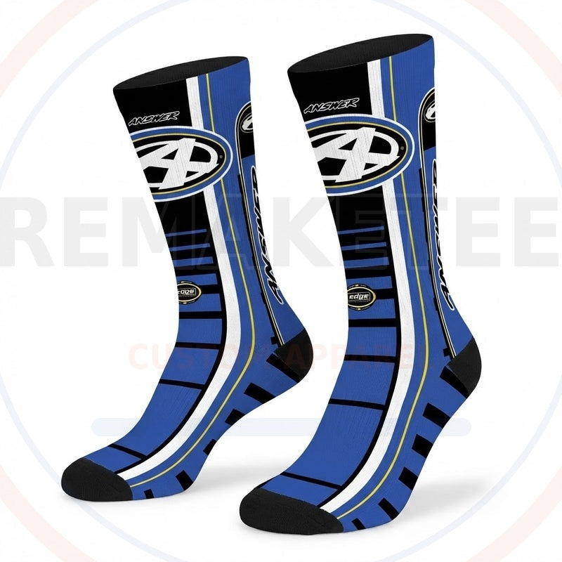 RemakeTee Custom Vintage Retro VMX Racing Socks 068