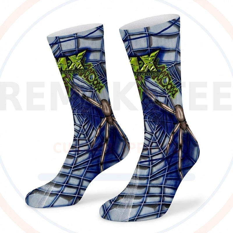 RemakeTee Custom Vintage Retro VMX Racing Socks 070