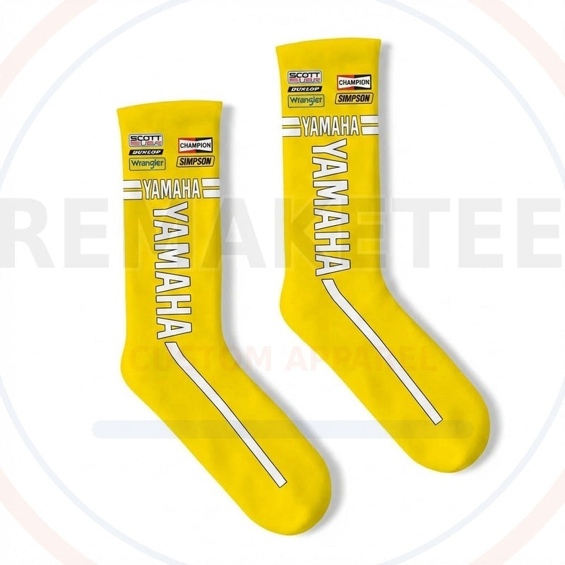 RemakeTee Custom Vintage Retro VMX Racing Socks 071