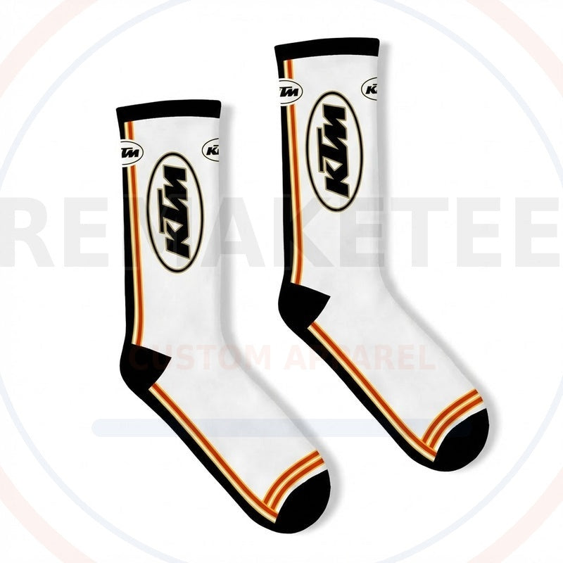 RemakeTee Custom Vintage Retro VMX Racing Socks 077