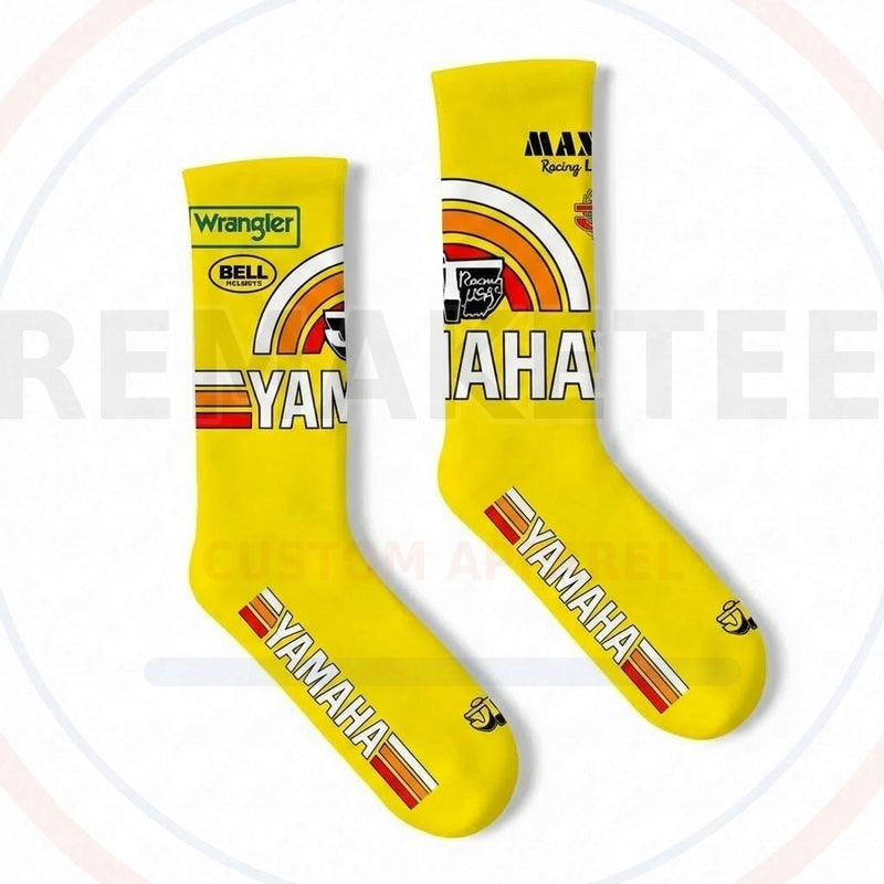 RemakeTee Custom Vintage Retro VMX Racing Socks 081