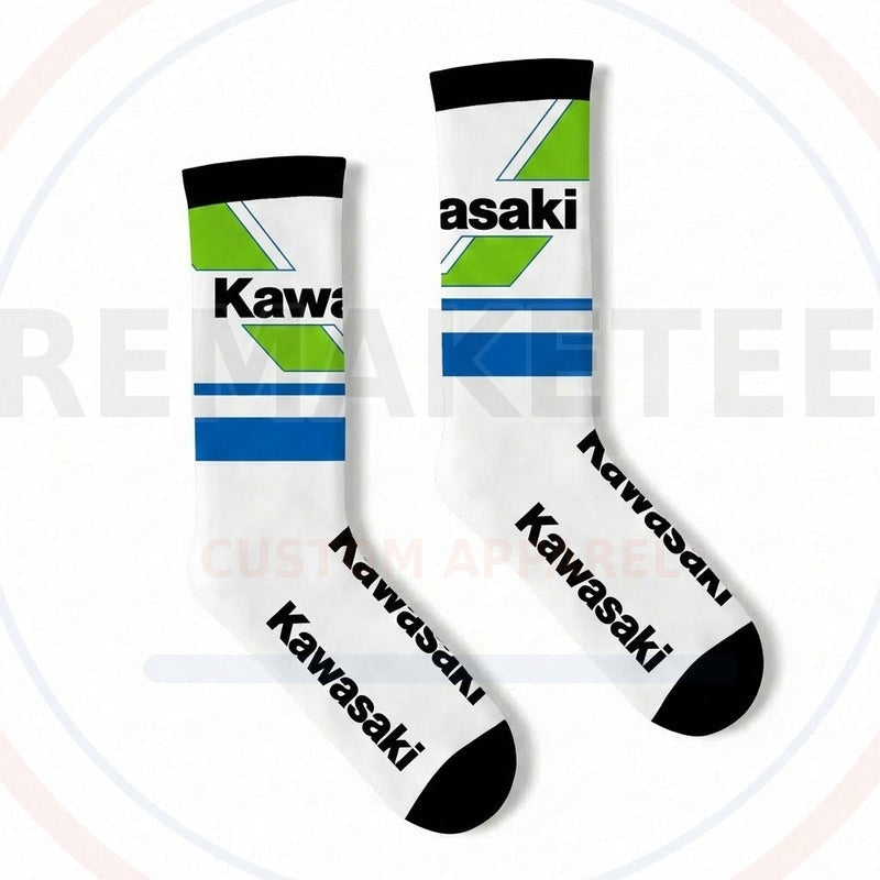 RemakeTee Custom Vintage Retro VMX Racing Socks 083