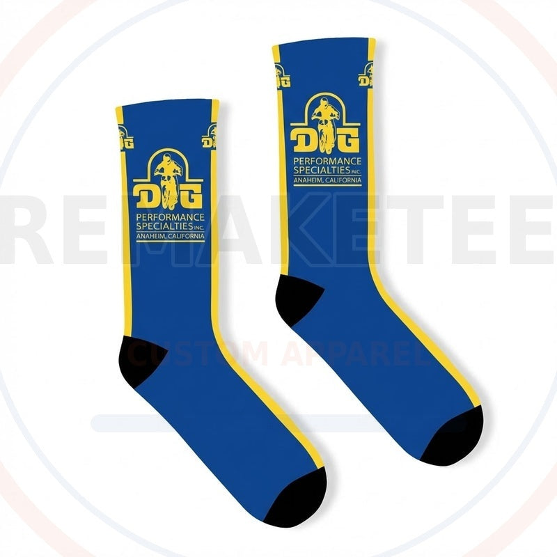 RemakeTee Custom Vintage Retro VMX Racing Socks 084