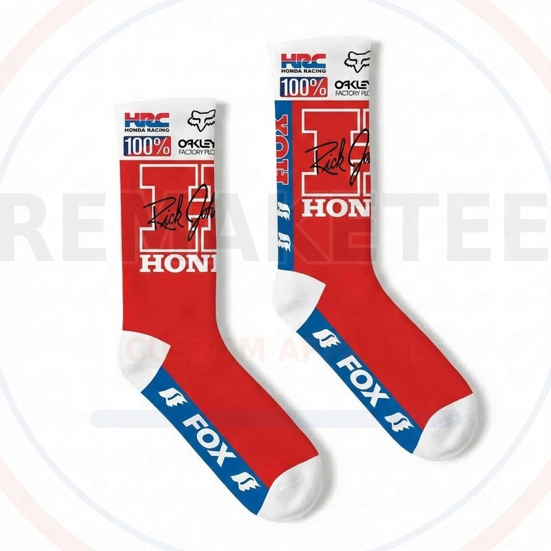 RemakeTee Custom Vintage Retro VMX Racing Socks 092
