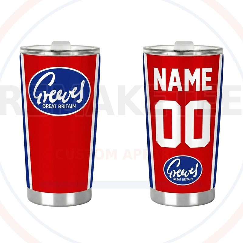 RemakeTee Custom Vintage Retro VMX Racing Tumbler Cup 028