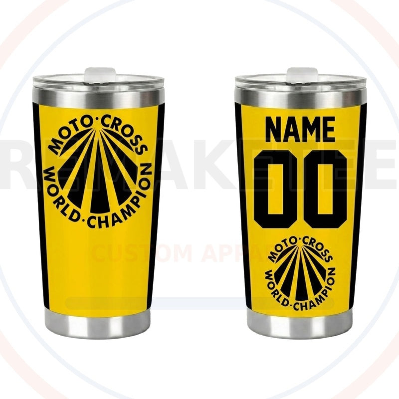RemakeTee Custom Vintage Retro VMX Racing Tumbler Cup 029