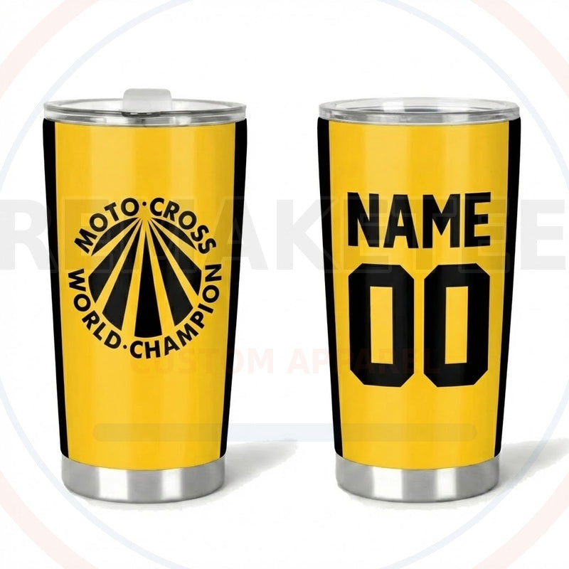 RemakeTee Custom Vintage Retro VMX Racing Tumbler Cup 090
