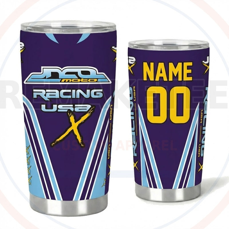 RemakeTee Custom Vintage Retro VMX Racing Tumbler Cup 209