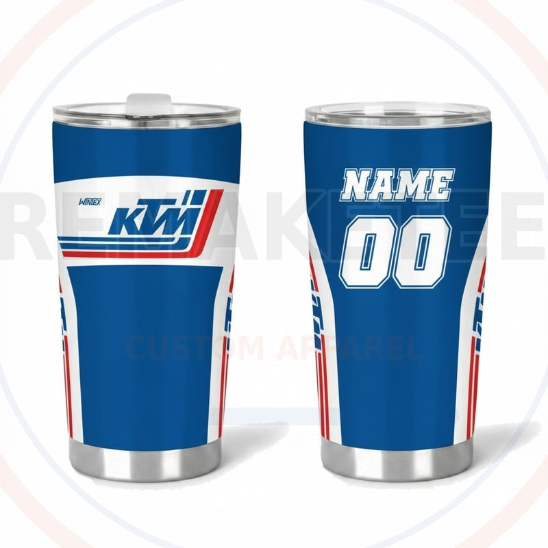 RemakeTee Custom Vintage Retro VMX Racing Tumbler Cup 321