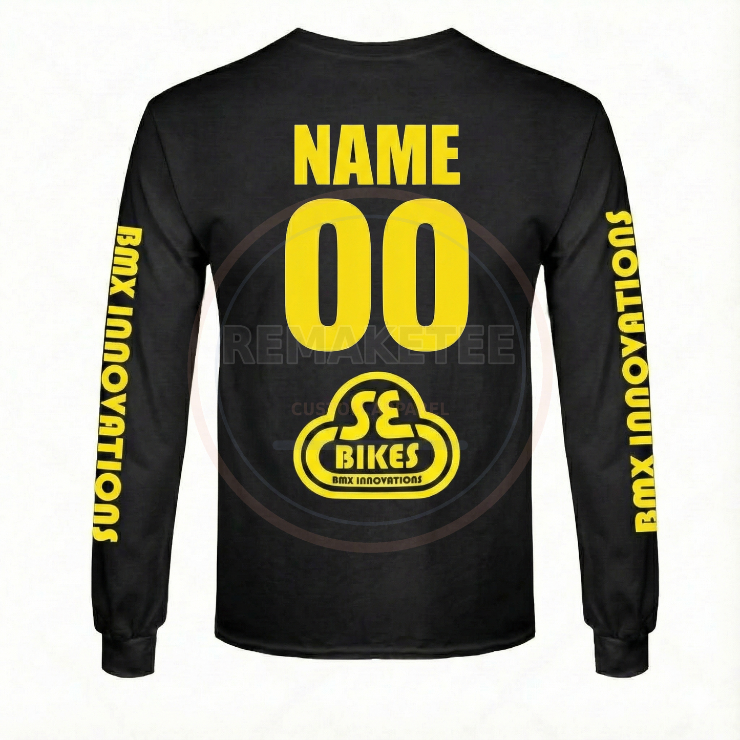 RemakeTee SE Custom Vintage Retro BMX Racing Jersey 147