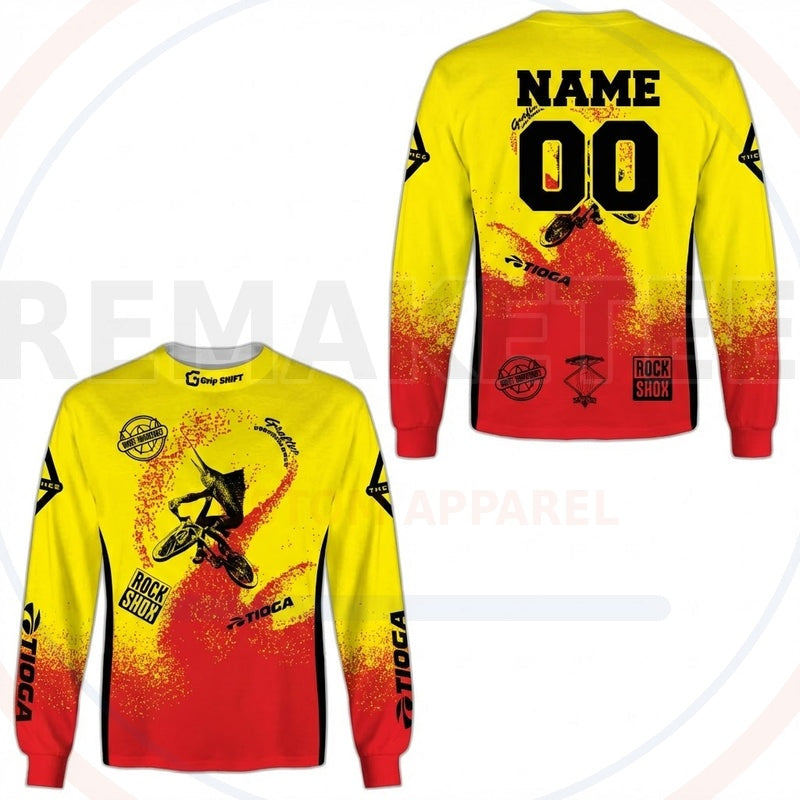 RemakeTee Custom Vintage Retro BMX Racing Jersey 445