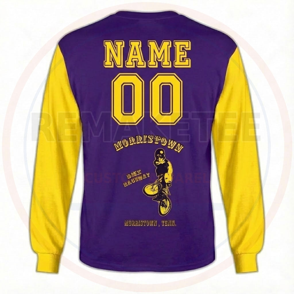 RemakeTee Custom Vintage Retro BMX Racing Jersey 382