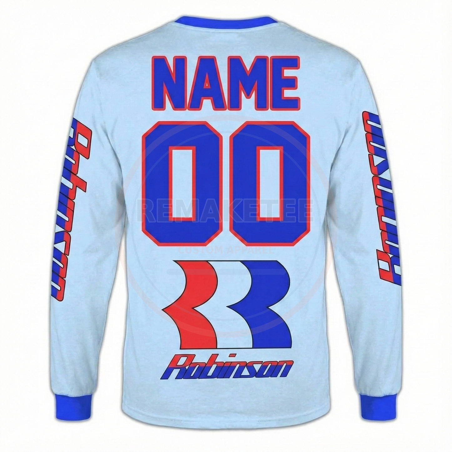RemakeTee Robinson Custom Vintage Retro BMX Racing Jersey 259
