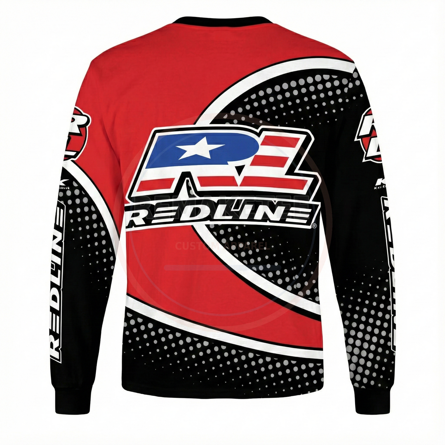 RemakeTee Redline Custom Vintage Retro BMX Racing Jersey 192