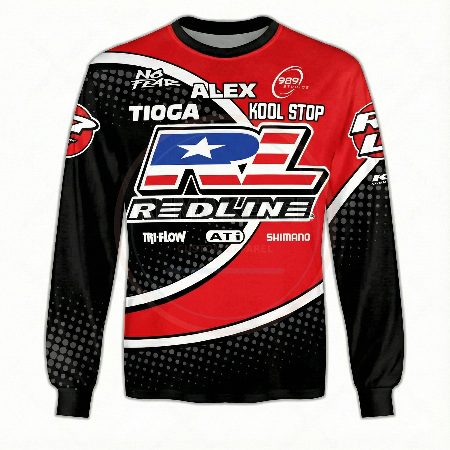 RemakeTee Redline Custom Vintage Retro BMX Racing Jersey 193