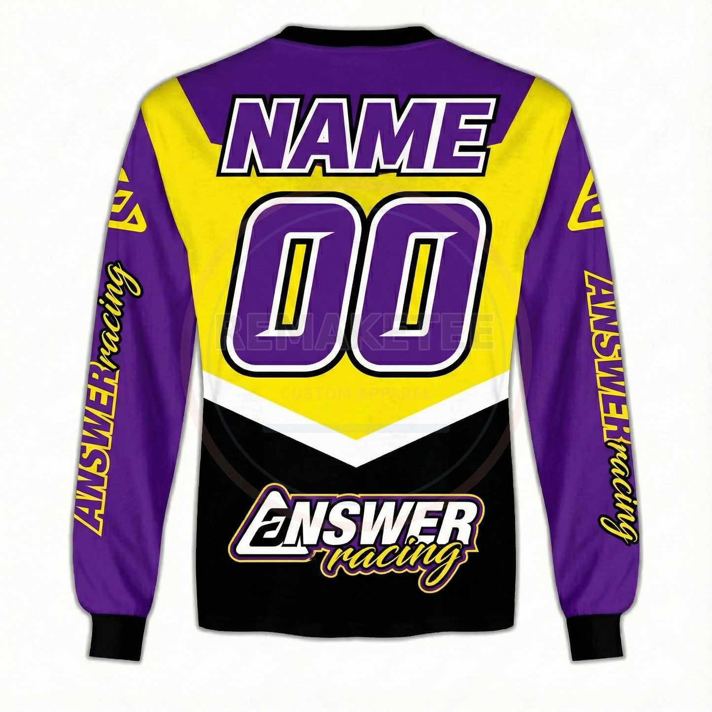 RemakeTee Answer Custom Vintage Retro BMX Racing Jersey 268