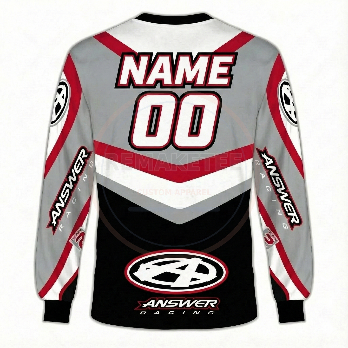 RemakeTee Answer Custom Vintage Retro BMX Racing Jersey 266
