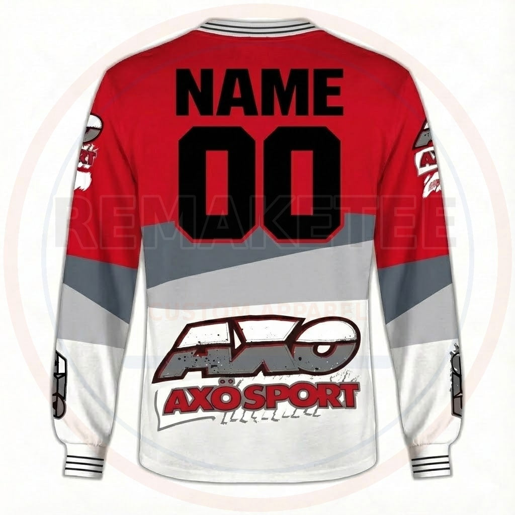 RemakeTee Axo Custom Vintage Retro BMX Racing Jersey 314