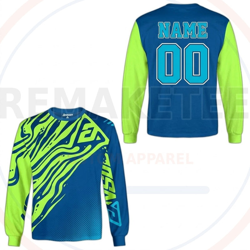RemakeTee Answer Custom Vintage Retro BMX Racing Jersey 789