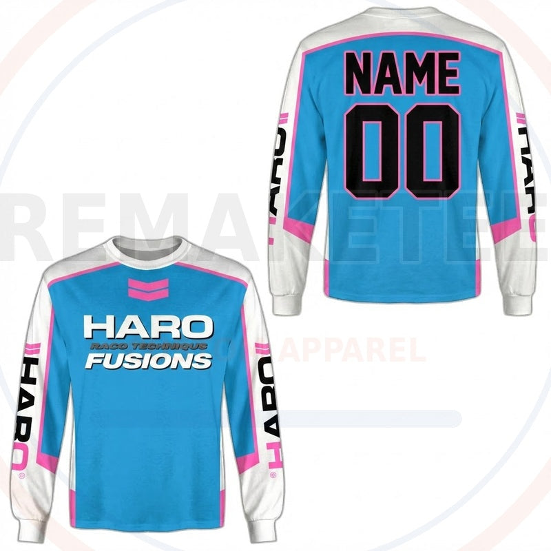 RemakeTee Haro Custom Vintage Retro BMX Racing Jersey 552