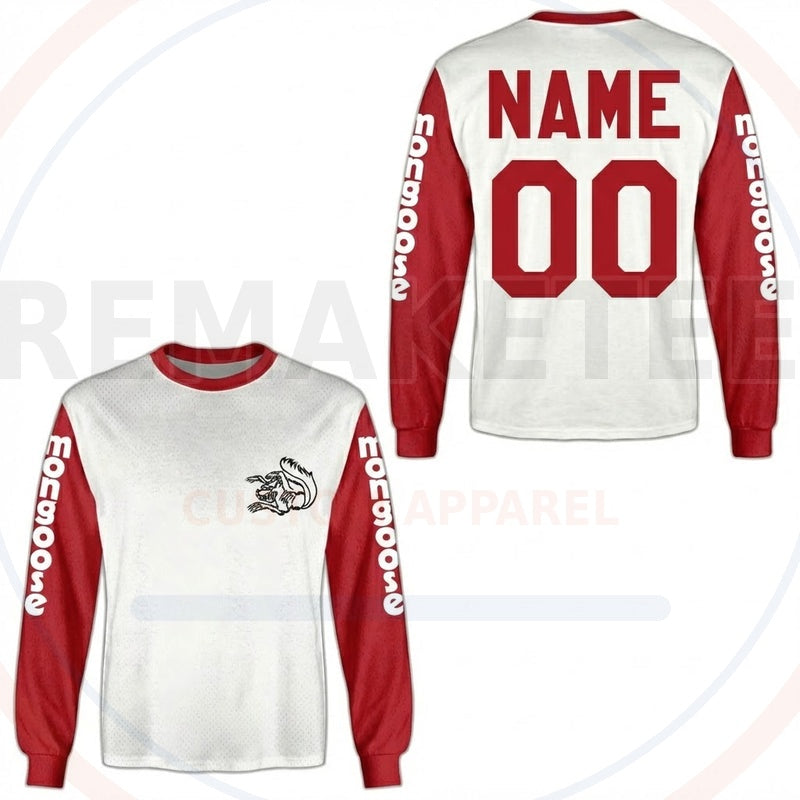 RemakeTee Mongoose Custom Vintage Retro BMX Racing Jersey 666