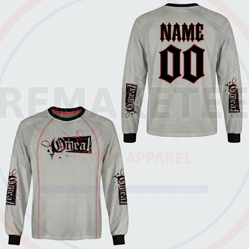 RemakeTee O'neal Custom Vintage Retro BMX Racing Jersey 706