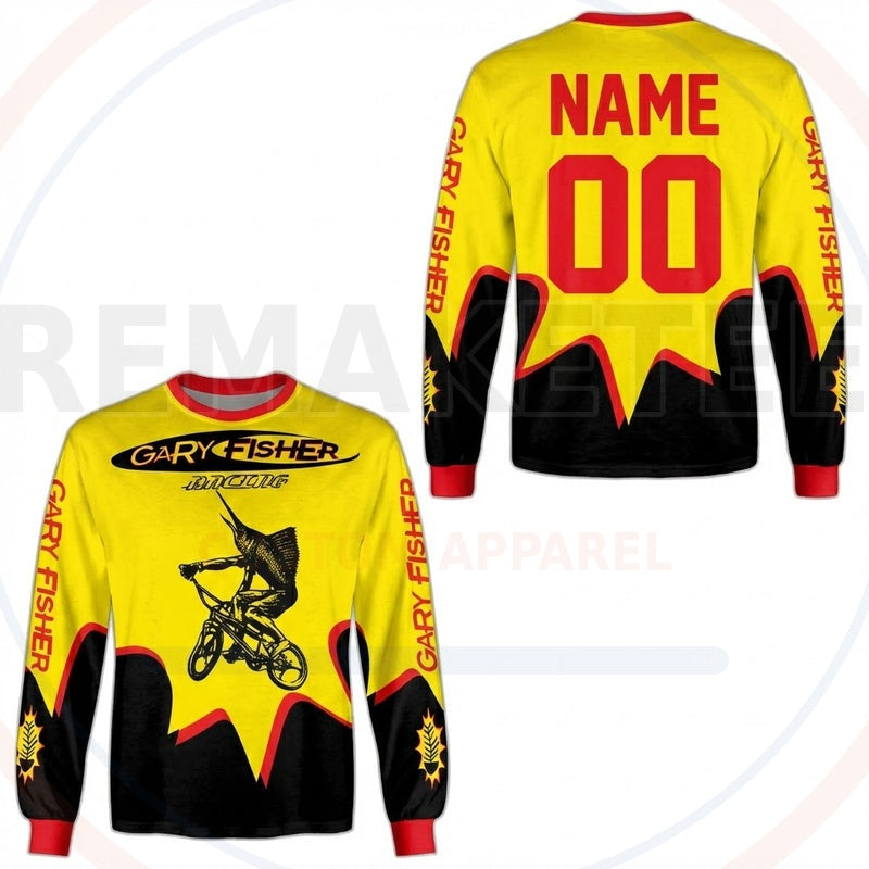 RemakeTee Custom Vintage Retro BMX Racing Jersey 455