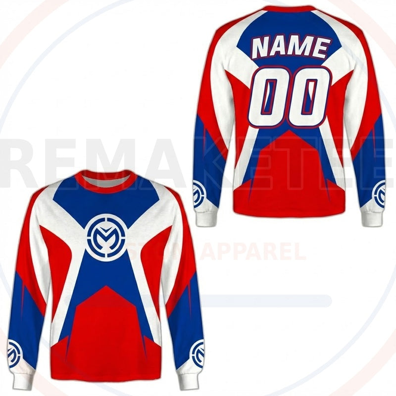 RemakeTee MOOSE Custom Vintage Retro BMX Racing Jersey 569