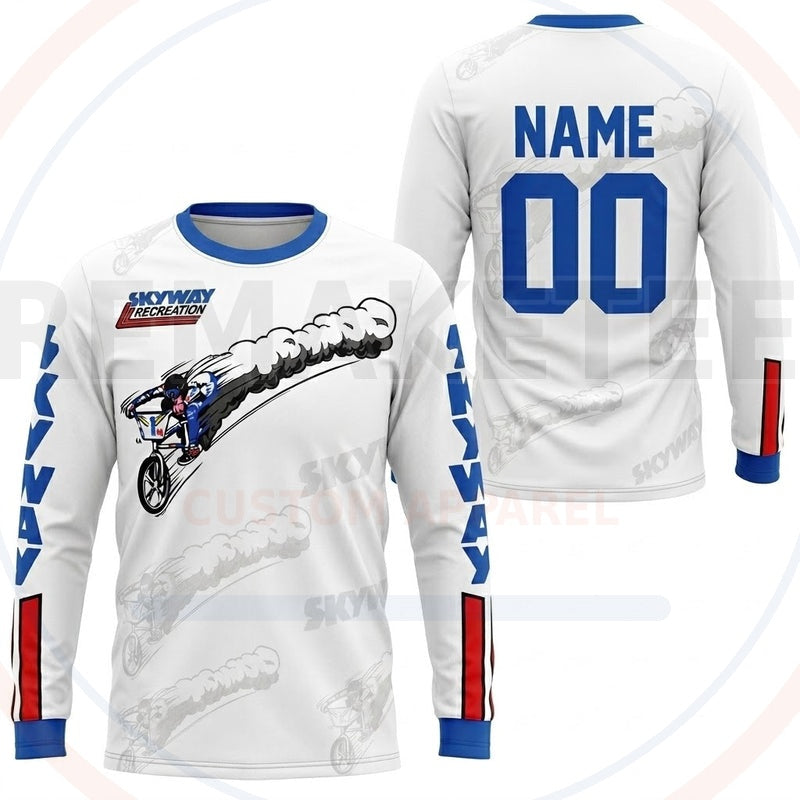 RemakeTee Skyway Custom Vintage Retro BMX Racing Jersey 692