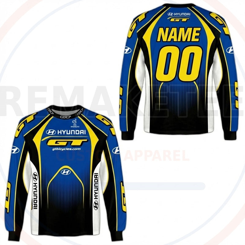 RemakeTee GT Custom Vintage Retro BMX Racing Jersey 459