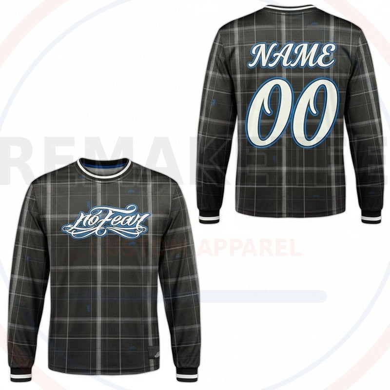RemakeTee Nofear Custom Vintage Retro BMX Racing Jersey 655