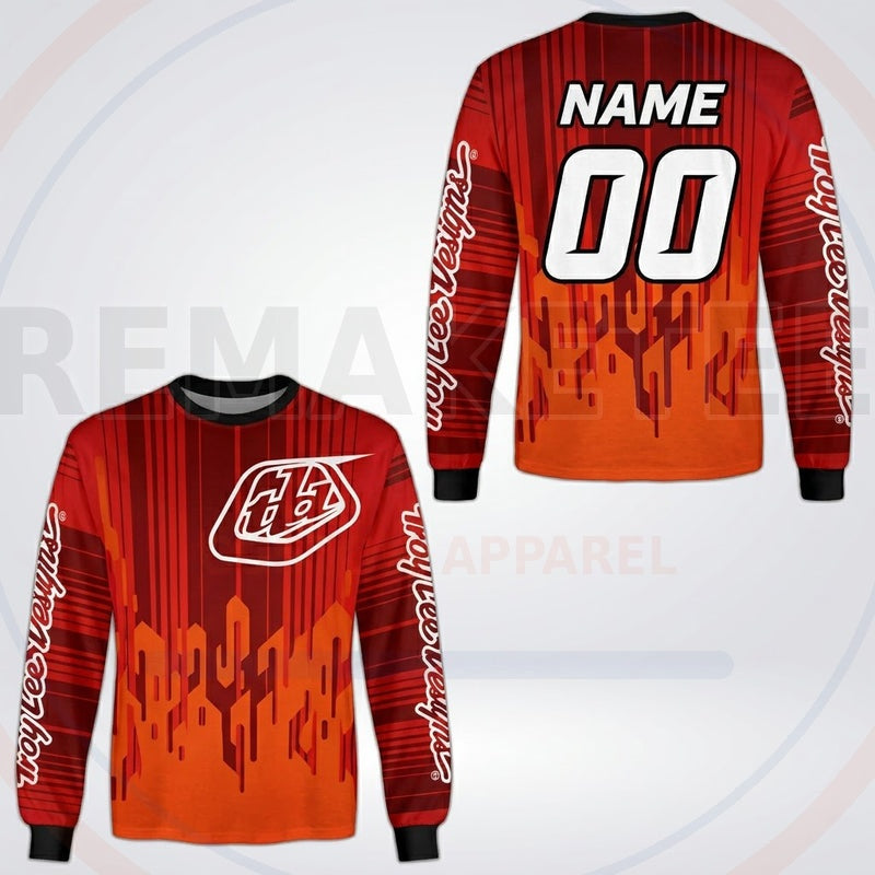 RemakeTee Troy Lee Designs Custom Vintage Retro BMX Racing Jersey 767