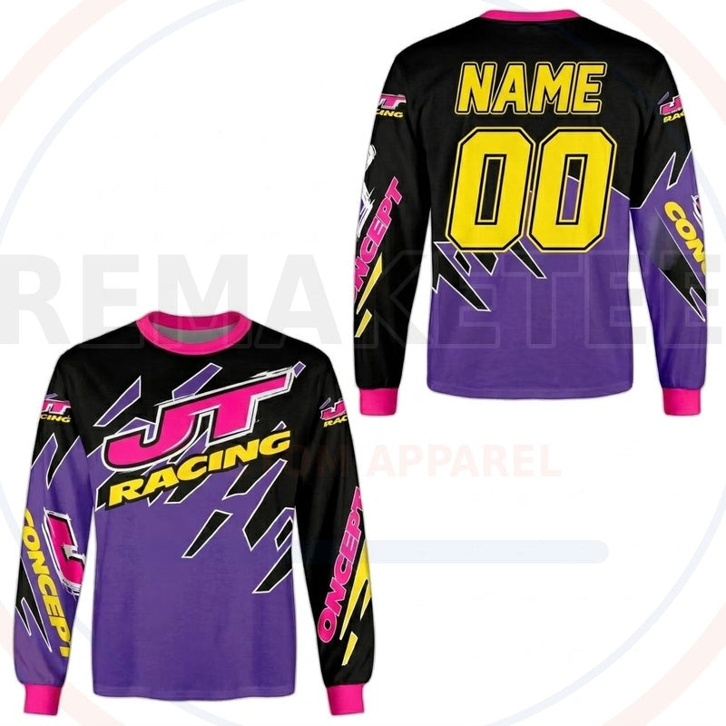 RemakeTee JT Custom Vintage Retro BMX Racing Jersey 690