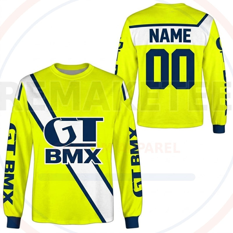 RemakeTee GT Custom Vintage Retro BMX Racing Jersey 703