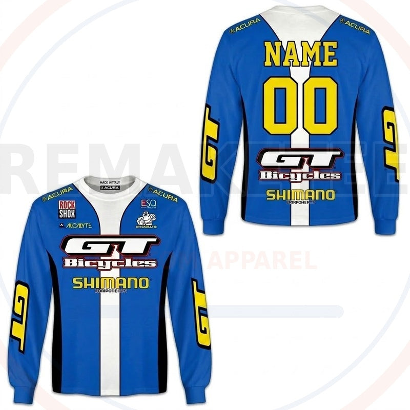 RemakeTee GT Custom Vintage Retro BMX Racing Jersey 788