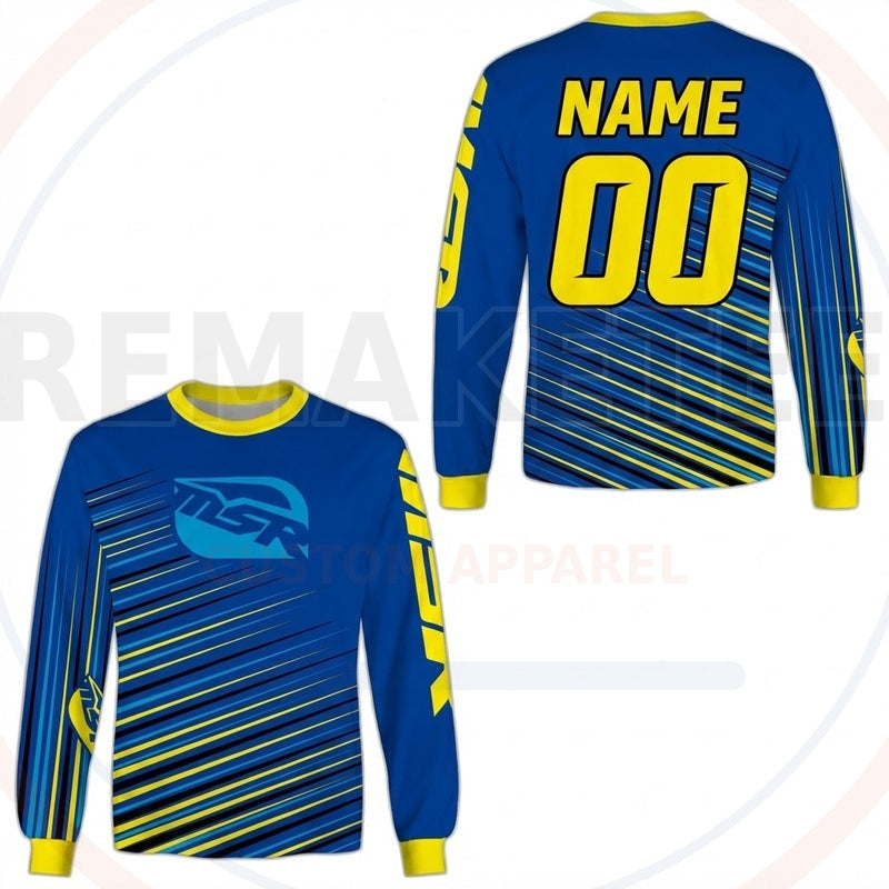 RemakeTee MSR Custom Vintage Retro BMX Racing Jersey 486