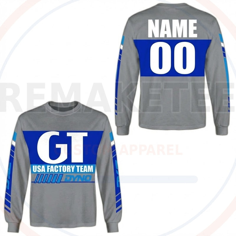 RemakeTee GT Custom Vintage Retro BMX Racing Jersey 586