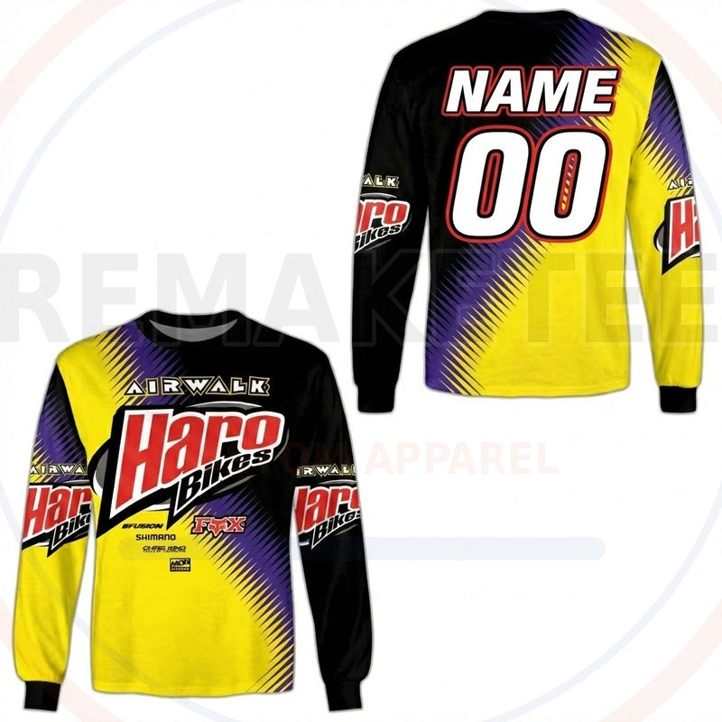 RemakeTee Haro Custom Vintage Retro BMX Racing Jersey 589