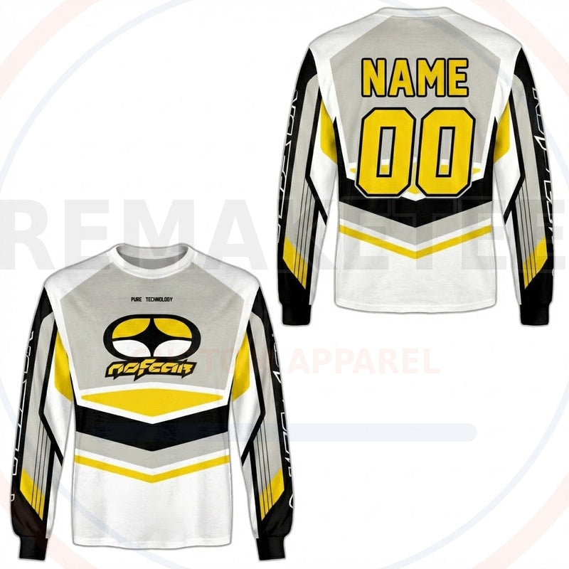 RemakeTee Nofear Custom Vintage Retro BMX Racing Jersey 584