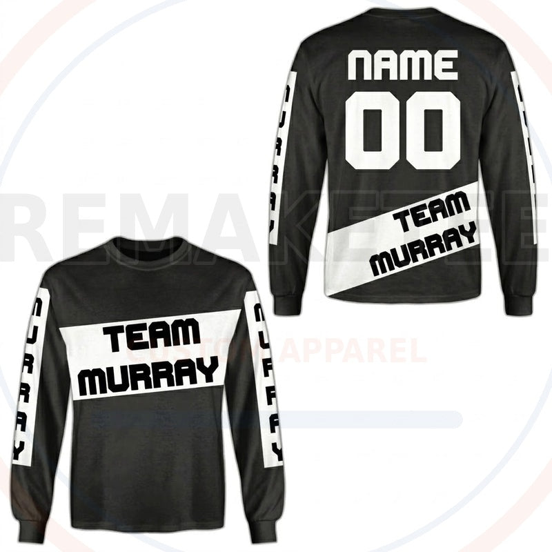 RemakeTee Murray Custom Vintage Retro BMX Racing Jersey 720