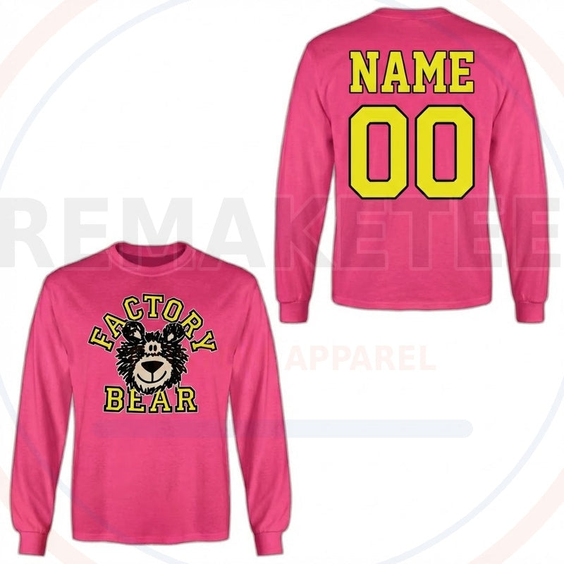 RemakeTee Factory Bear Custom Vintage Retro BMX Racing Jersey 585