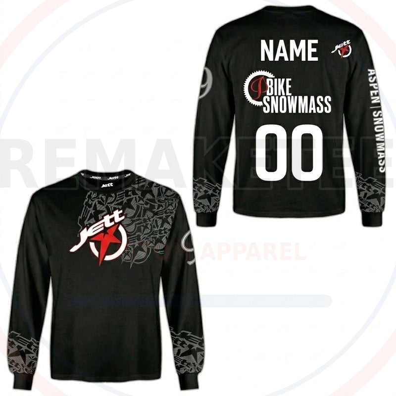 RemakeTee Jett Mens Hornet Custom Vintage Retro BMX Racing Jersey 721