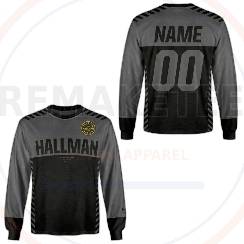 RemakeTee Hallman Custom Vintage Retro BMX Racing Jersey 786