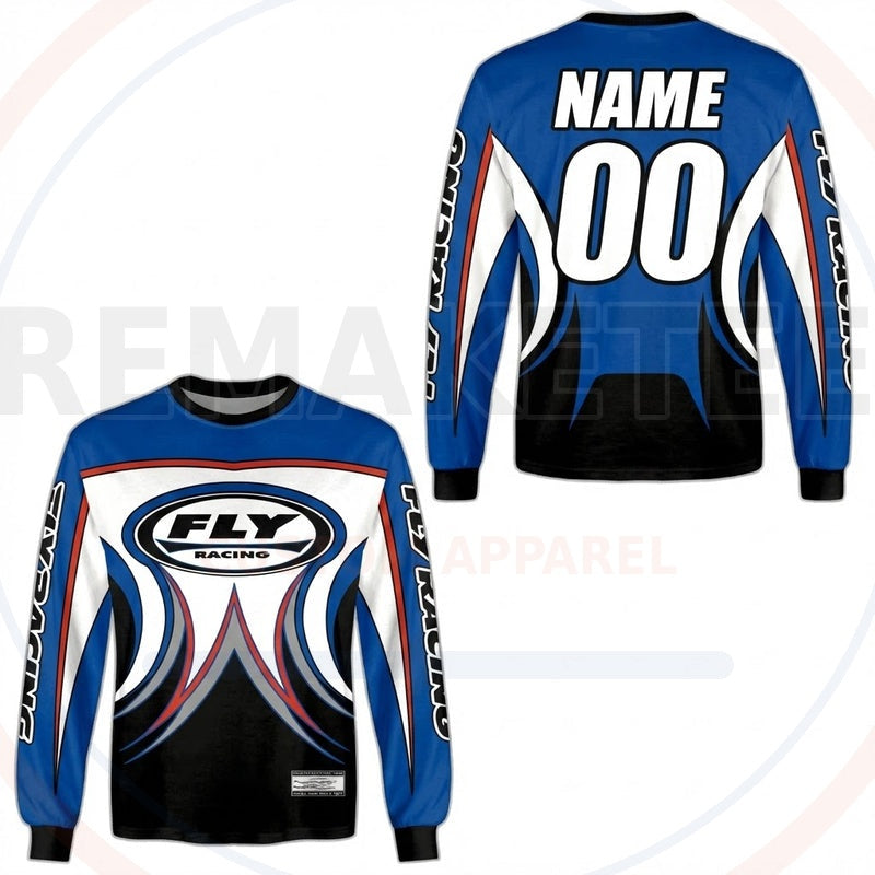 RemakeTee Fly racing Custom Vintage Retro BMX Racing Jersey 484
