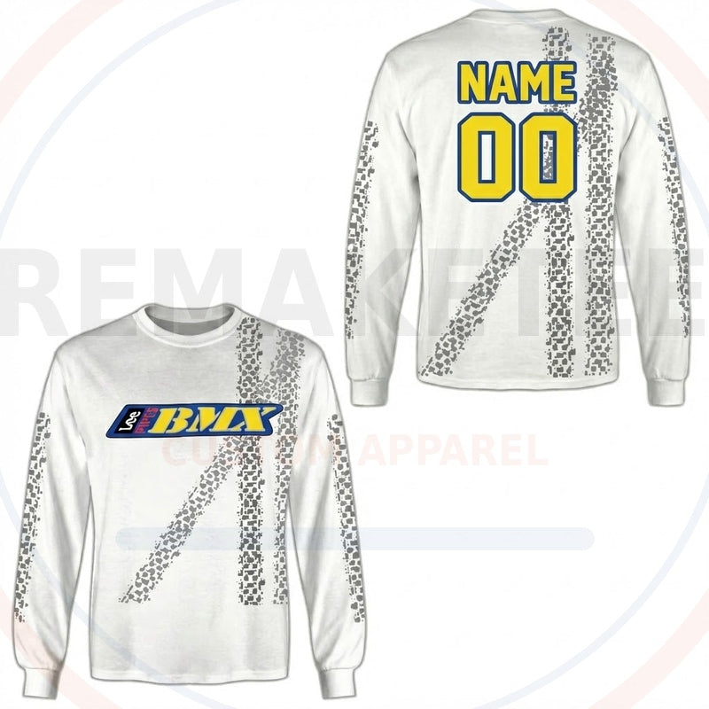 RemakeTee Custom Vintage Retro BMX Racing Jersey 576