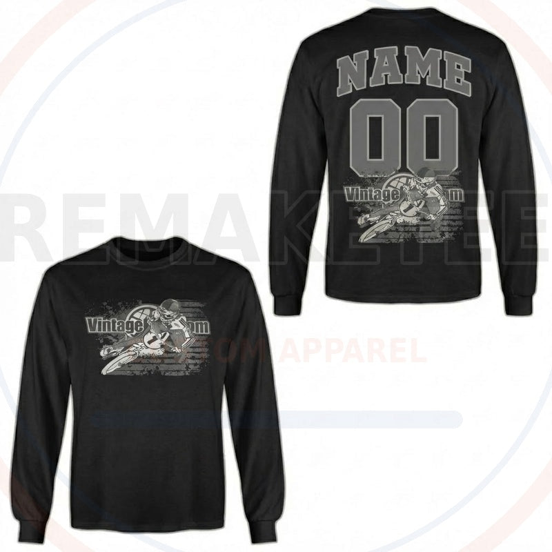 RemakeTee Custom Vintage Retro BMX Racing Jersey 672