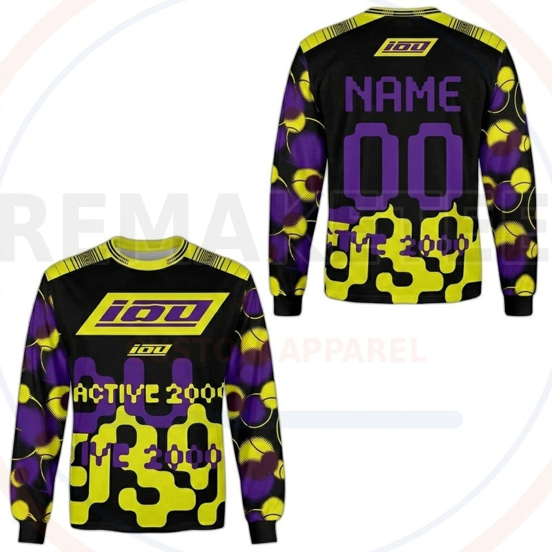 RemakeTee IOU Custom Vintage Retro BMX Racing Jersey 699