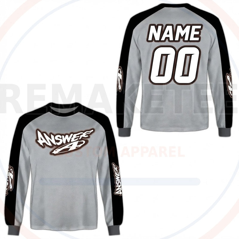 RemakeTee Answer Custom Vintage Retro BMX Racing Jersey 468