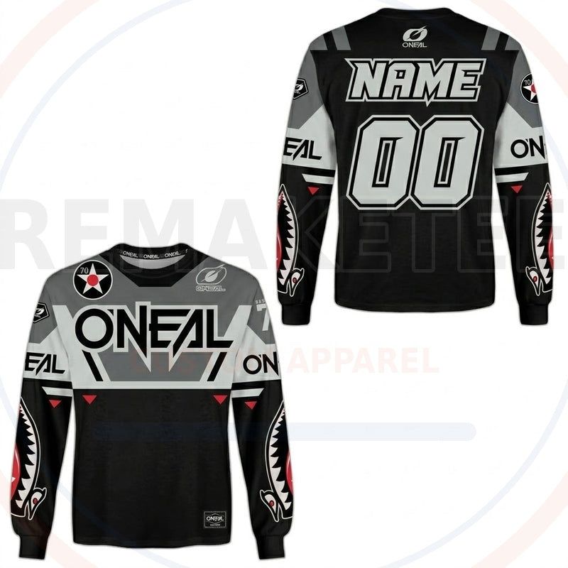 RemakeTee O'neal Custom Vintage Retro BMX Racing Jersey 685